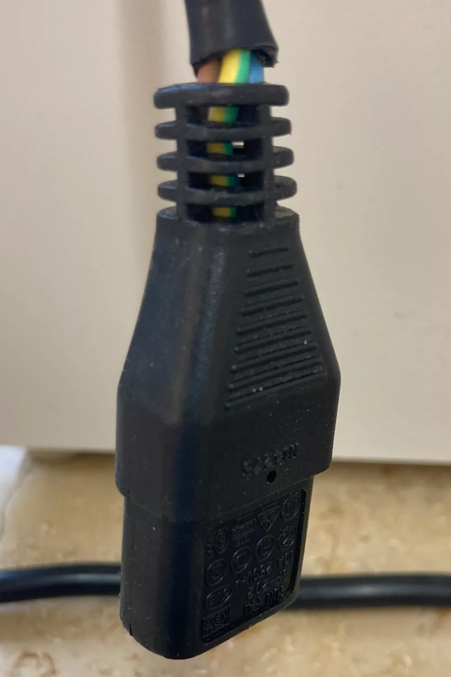 bei der Sichtprüfung nach DIN EN50699 durchgefallen